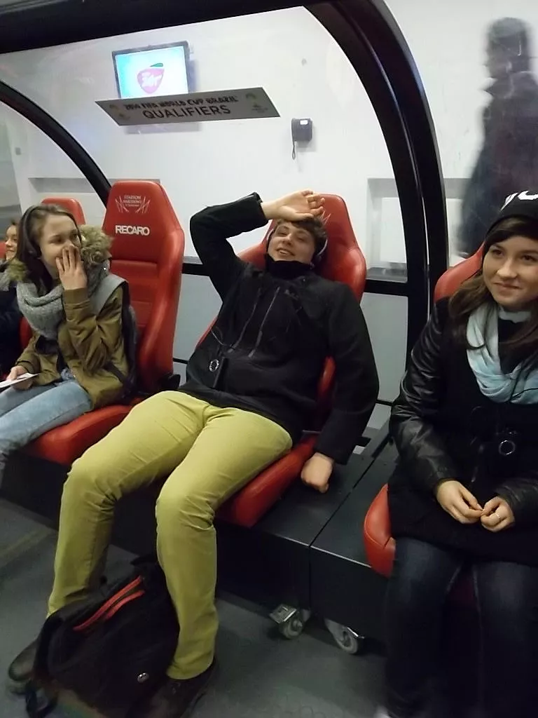 Tyle było zwiedzania, że zmęczenie dopadło najbardziej wytrwałych :)