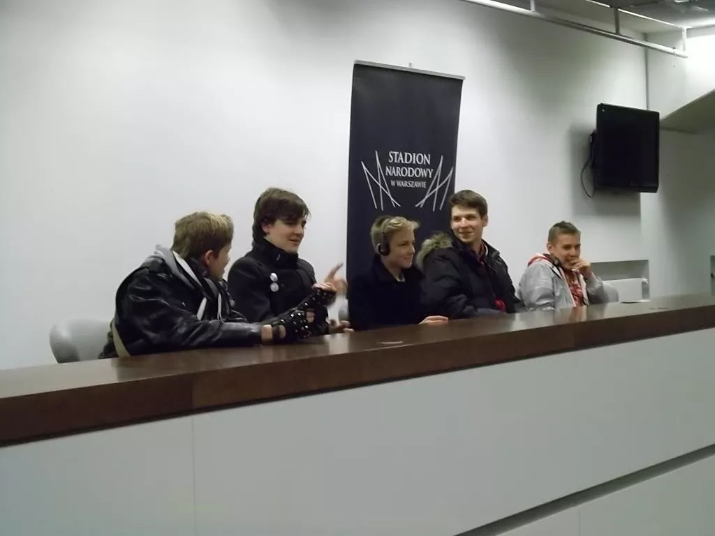 Była i konferencja prasowa po niezbyt udanym meczu....
