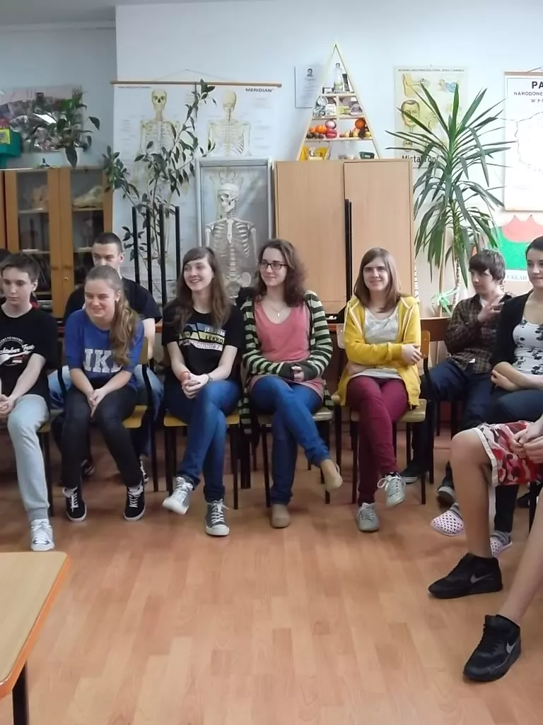 Żeńska część naszej szkolnej reprezentacji