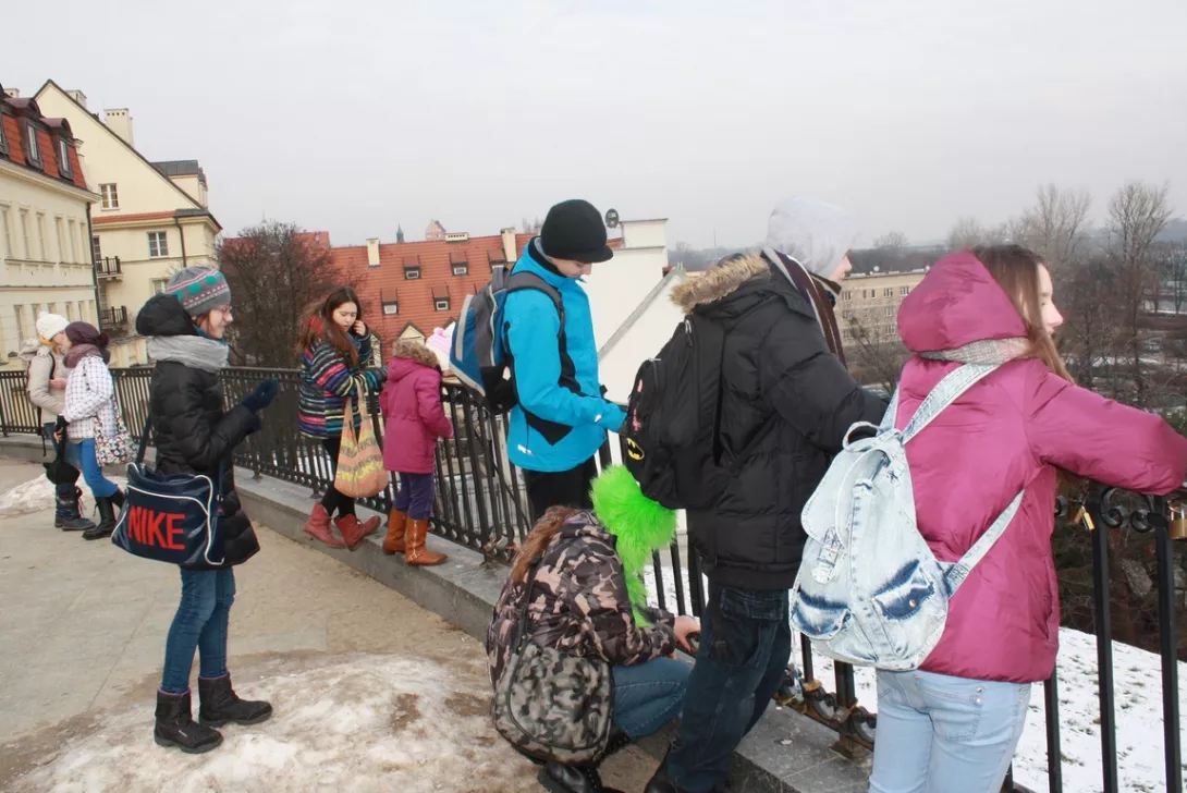 Starówka, widok na Wisłę i Warszawę