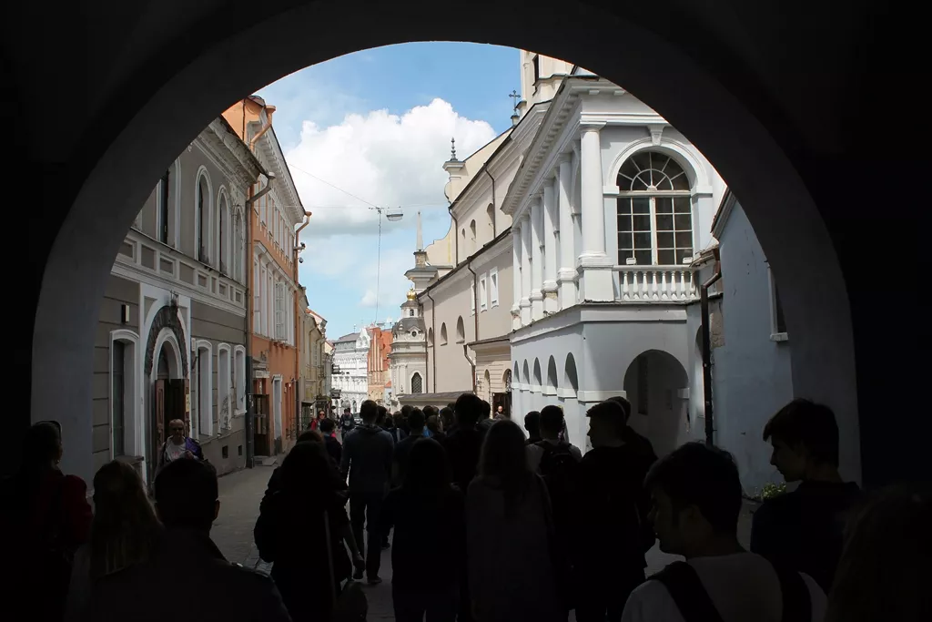 Zaraz będziemy w kaplicy.