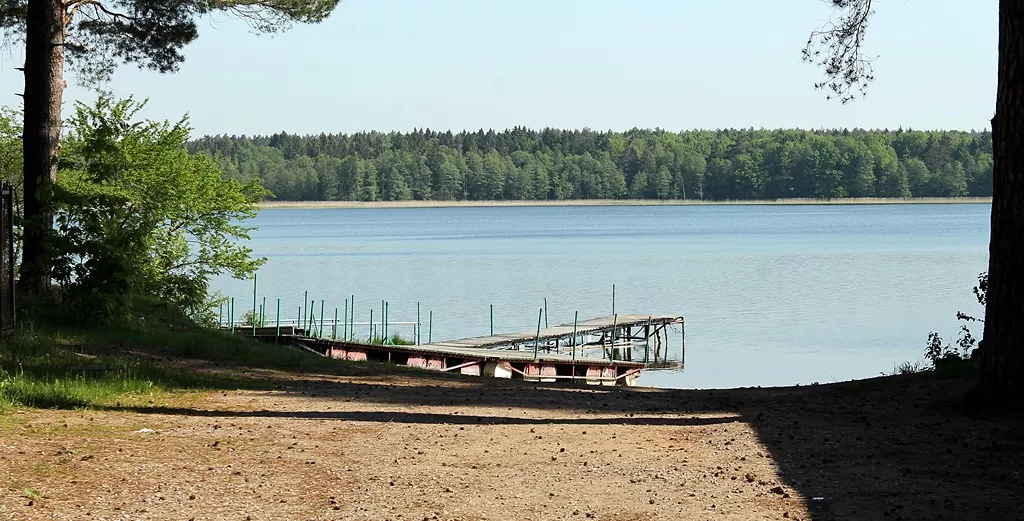 Augustów - widok z miejsca w którym nocowaliśmy.