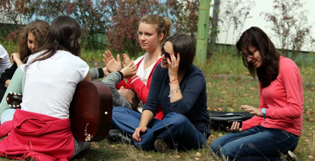  Obóz integracyjny klas pierwszych 2015   (fot. Justyna Góralczyk).