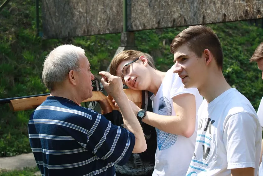 Na strzelnicy, Filip M., Jakub Ż.