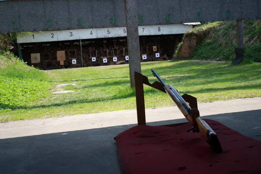 Strzelaliśmy z 25 metrów z pozycji leżącej