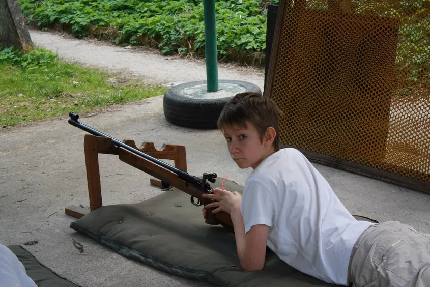 Na strzelnicy, Michał Sz.