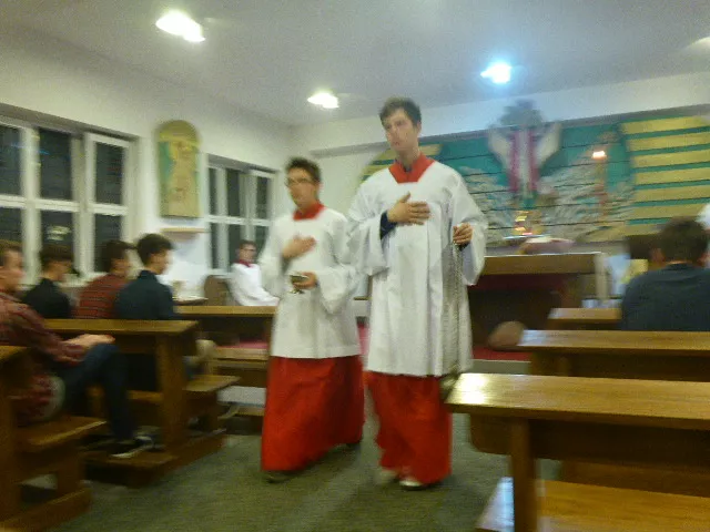 Pożegnanie maturzystów w Bursie młodzieżowej 2015 r.