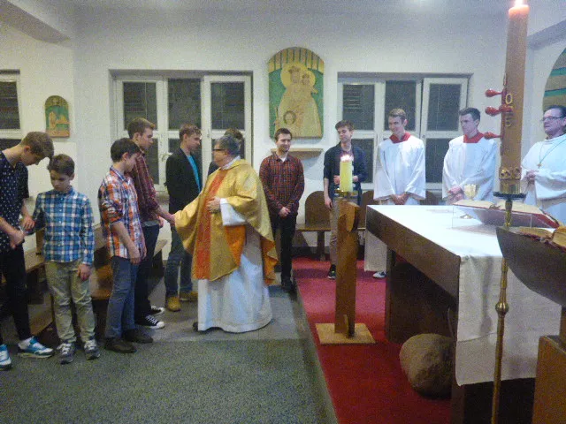 Pożegnanie maturzystów w Bursie młodzieżowej 2015 r.