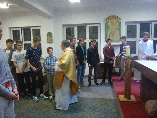 Pożegnanie maturzystów w Bursie młodzieżowej 2015 r.