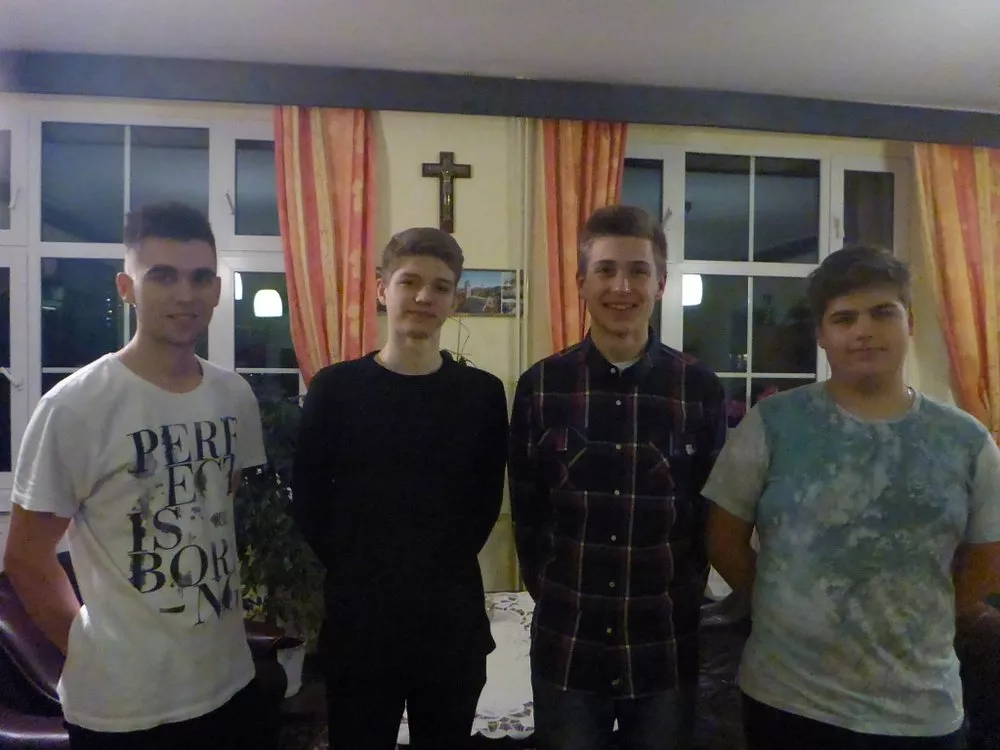 Bartosz Radoszewski, Adam Kobus, Bartosz Wegner, Oskar Sowiński