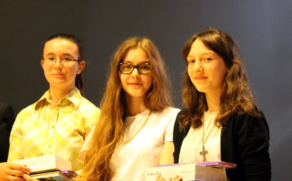 Zwyciężczynie jubileuszowego Konkursu o Księdzu Bosko.