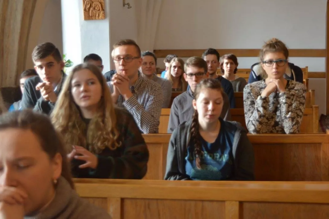 Oprócz ciężkiej pracy był również czas na refleksję i modlitwę