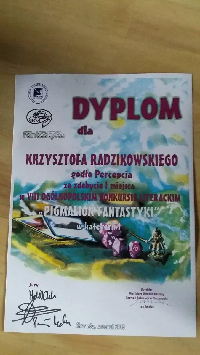 Literacki sukces Krzysztofa Radzikowskiego!