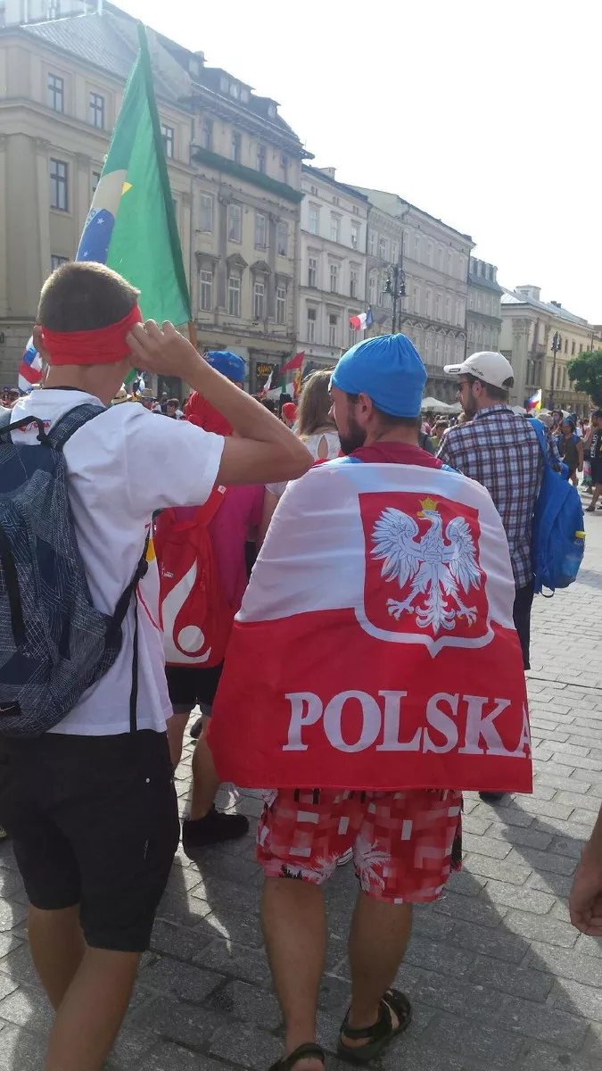 Byliśmy na Światowych Dniach Młodzieży w Krakowie.