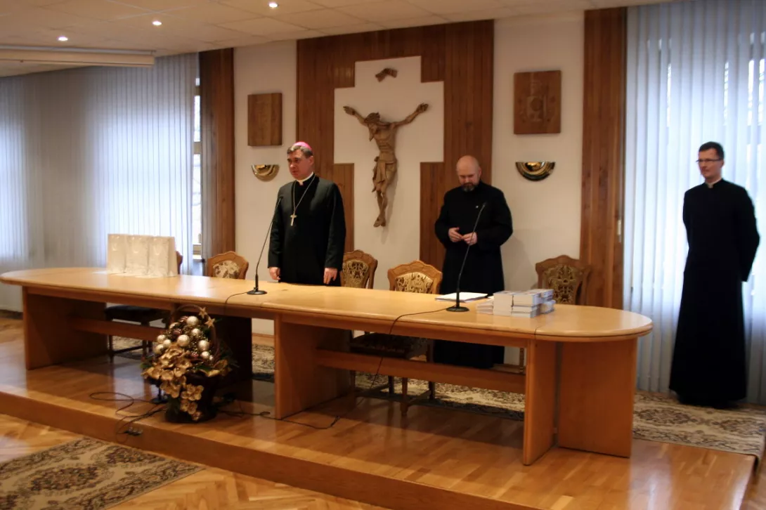 Podsumowanie olimpiady z udziałem ks. bpa Marka Marczaka.