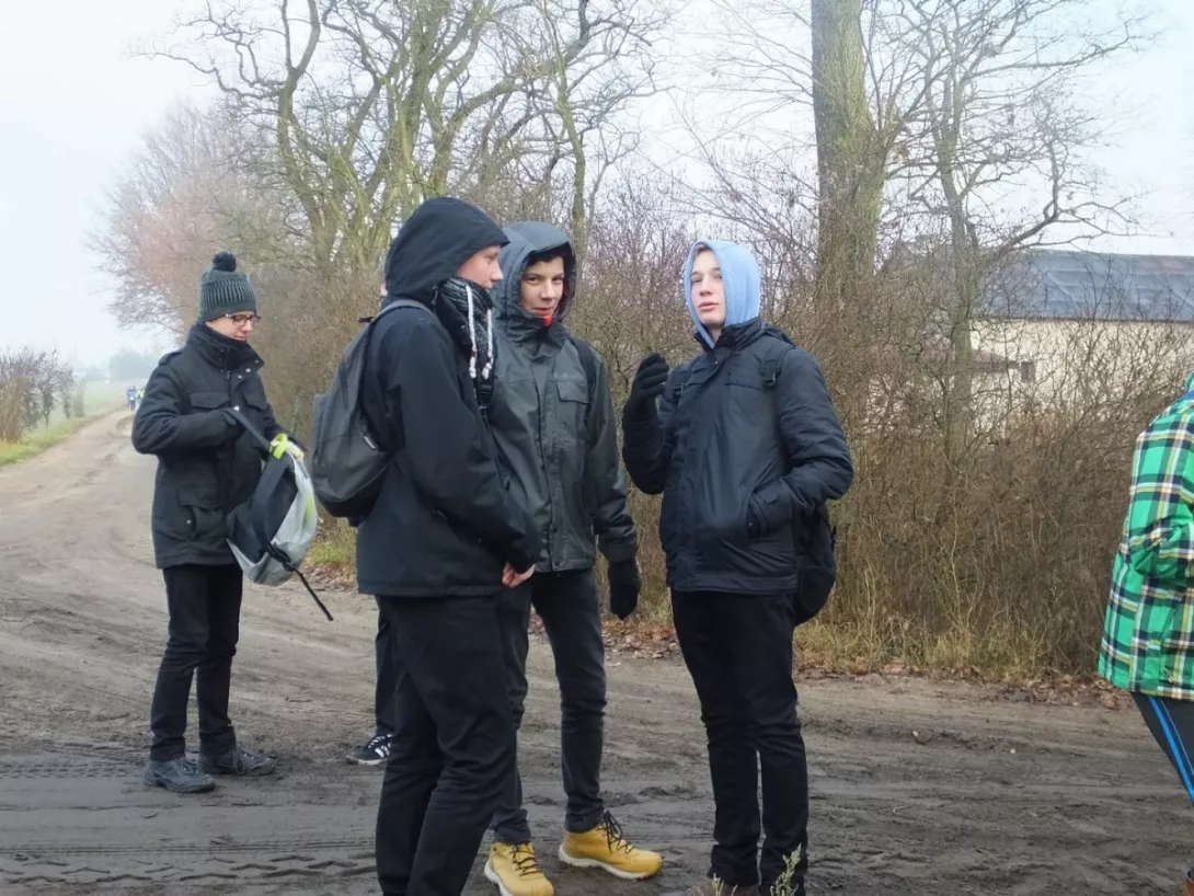 krótka przerwa w marszu