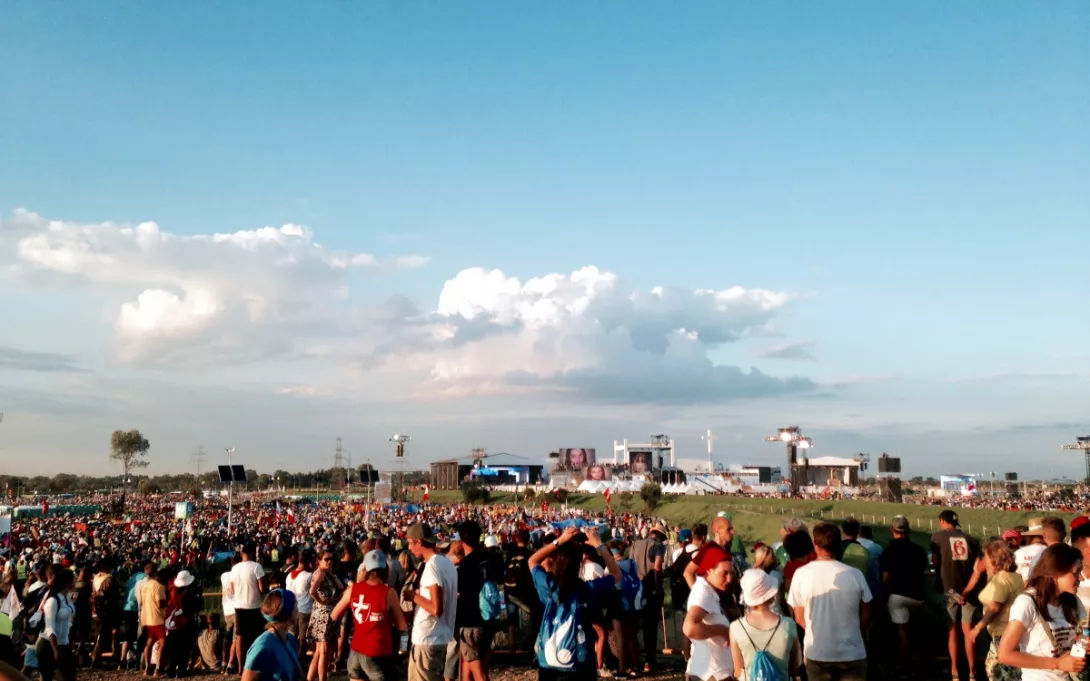 Byliśmy na Światowych Dniach Młodzieży w Krakowie.