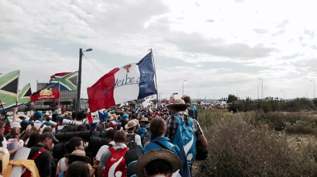 Byliśmy na Światowych Dniach Młodzieży w Krakowie.