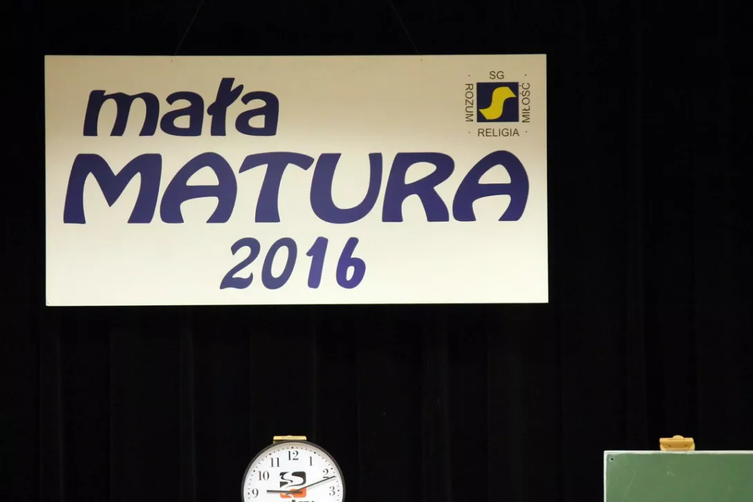 Egzamin gimnazjalny 2016.