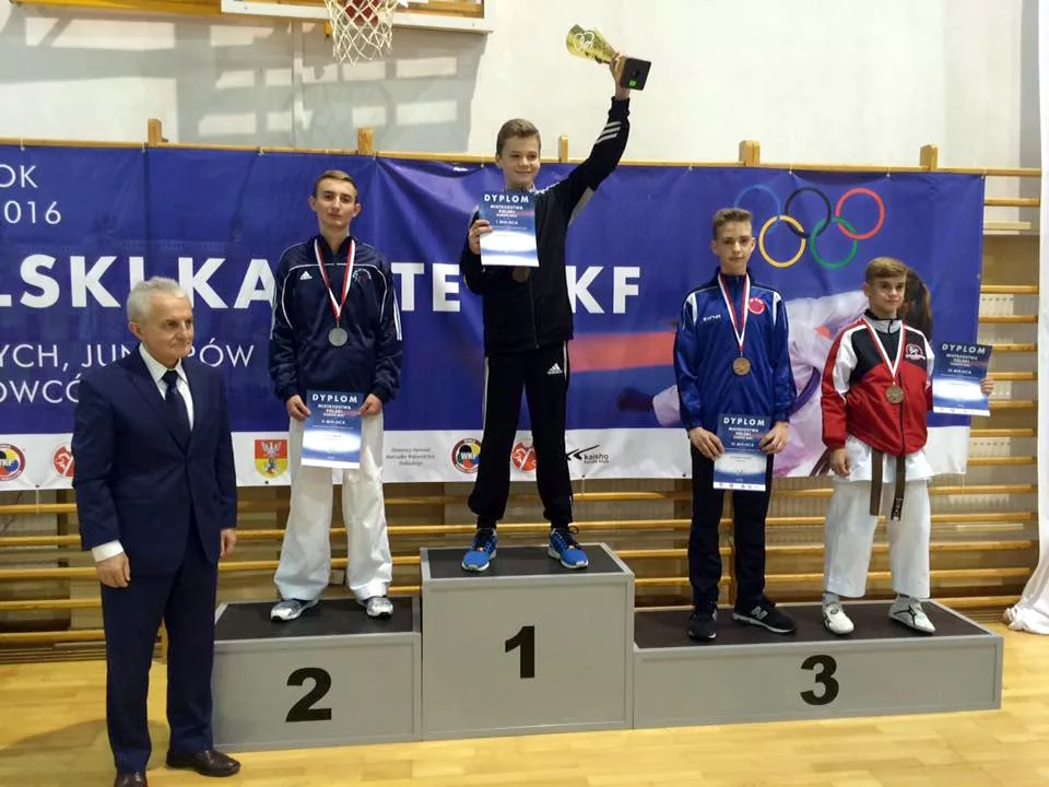Sukcesy sportowe Jarosława Kozioł i Huberta Dudzińskiego z klasy 2c SG