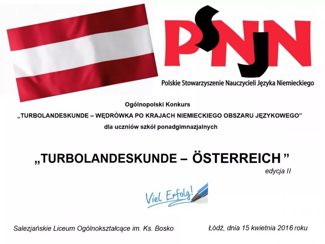 "TURBOLANDESKUNDE – ÖSTERREICH" – SUKCES uczennic naszego liceum!