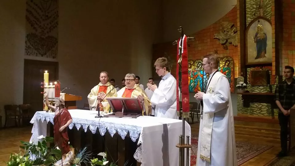 Pożegnanie maturzystów w bursie