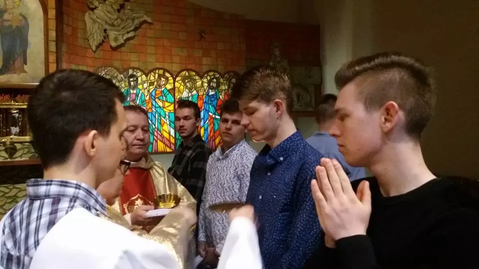 Pożegnanie maturzystów w bursie