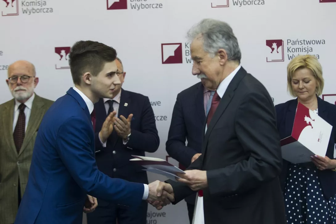 Ogólnopolski sukces wyborczy naszego ucznia!