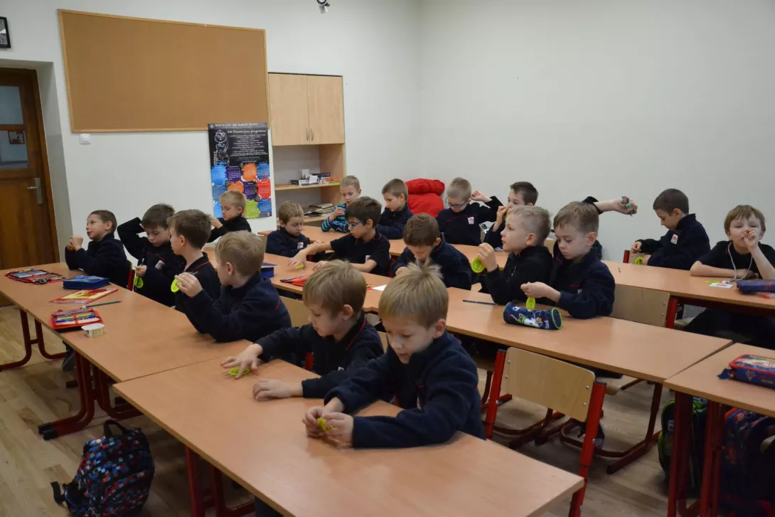 Policjanci u Pierwszaków