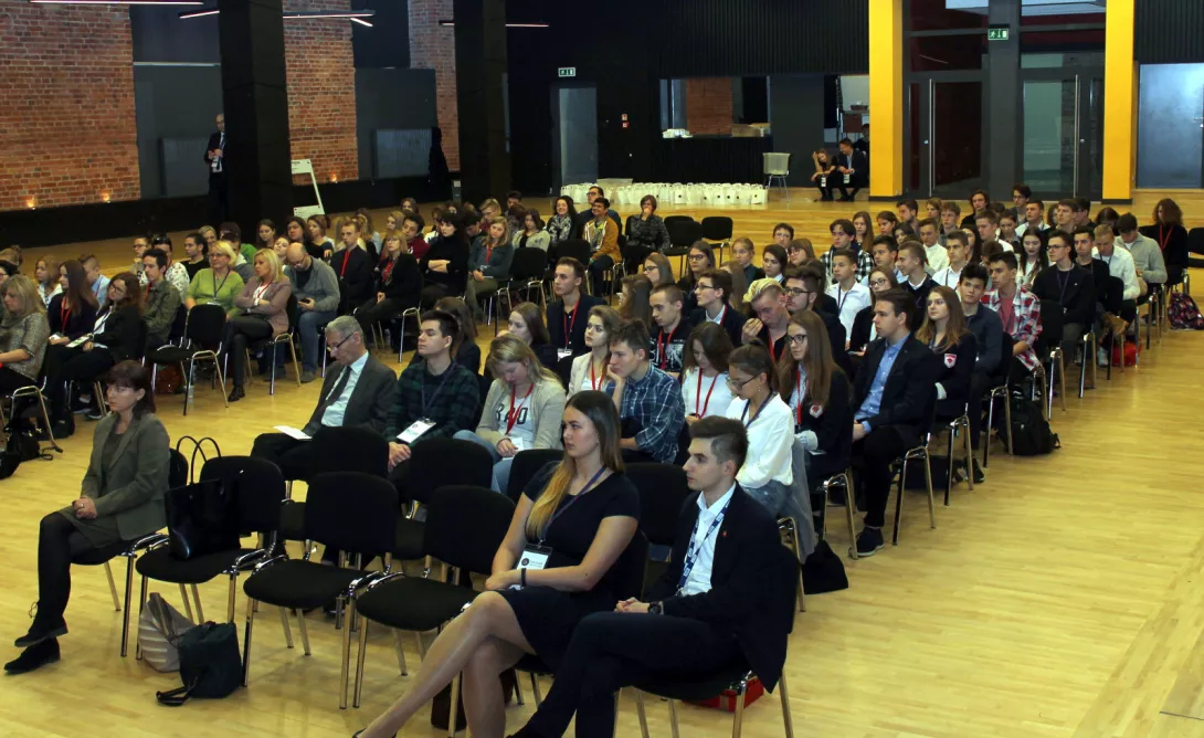 1. Forum Uczniów Województwa Łódzkiego (fot. Mateusz Ociński)