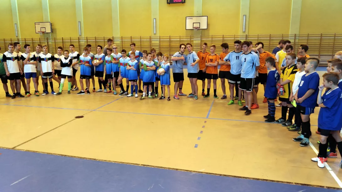 Turniej halowej piłki nożnej "Gramy dla Jana Pawła II" - 7. edycja - 21 października 2017 r.