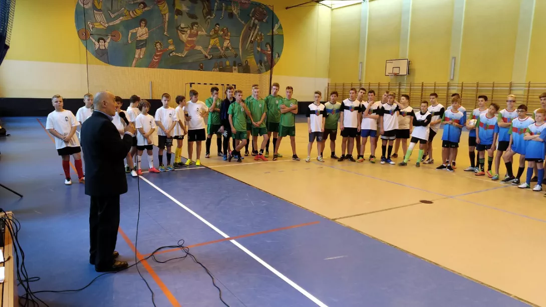 Turniej halowej piłki nożnej "Gramy dla Jana Pawła II" - 7. edycja - 21 października 2017 r.