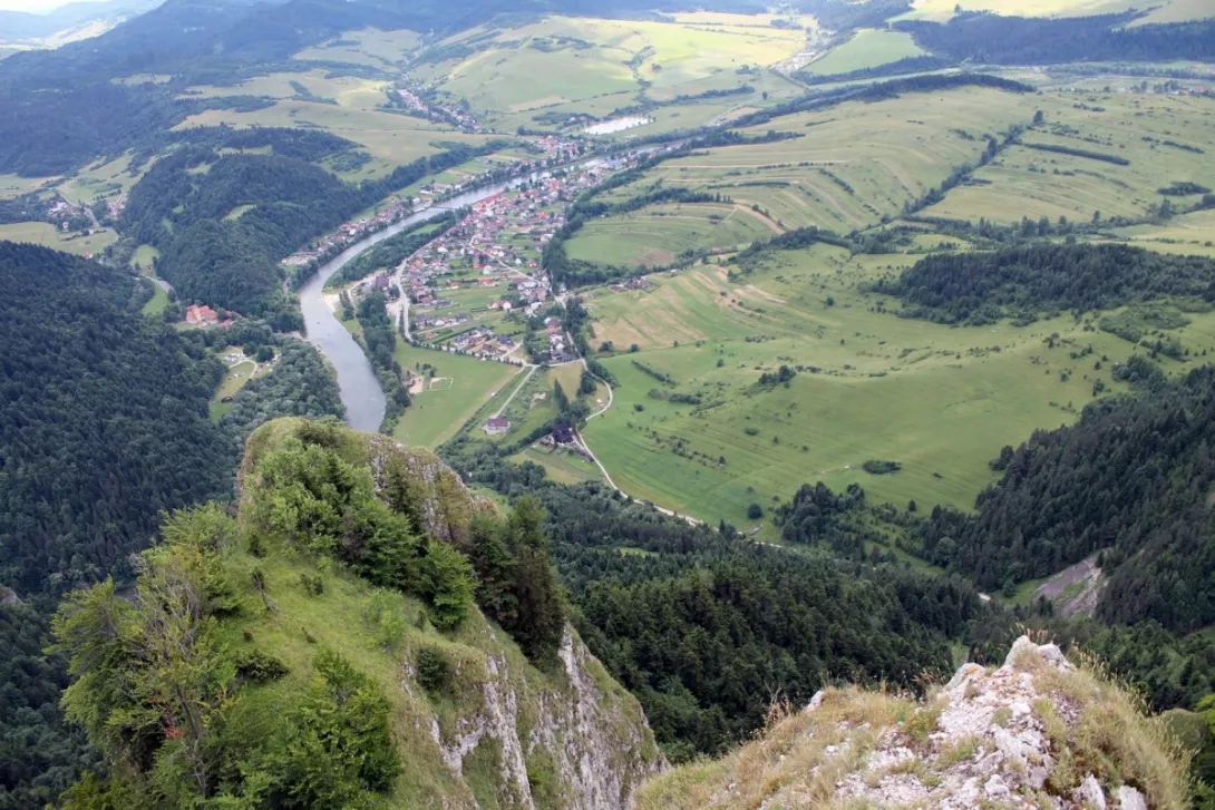 W drodze na Trzy Korony i Sokolicę