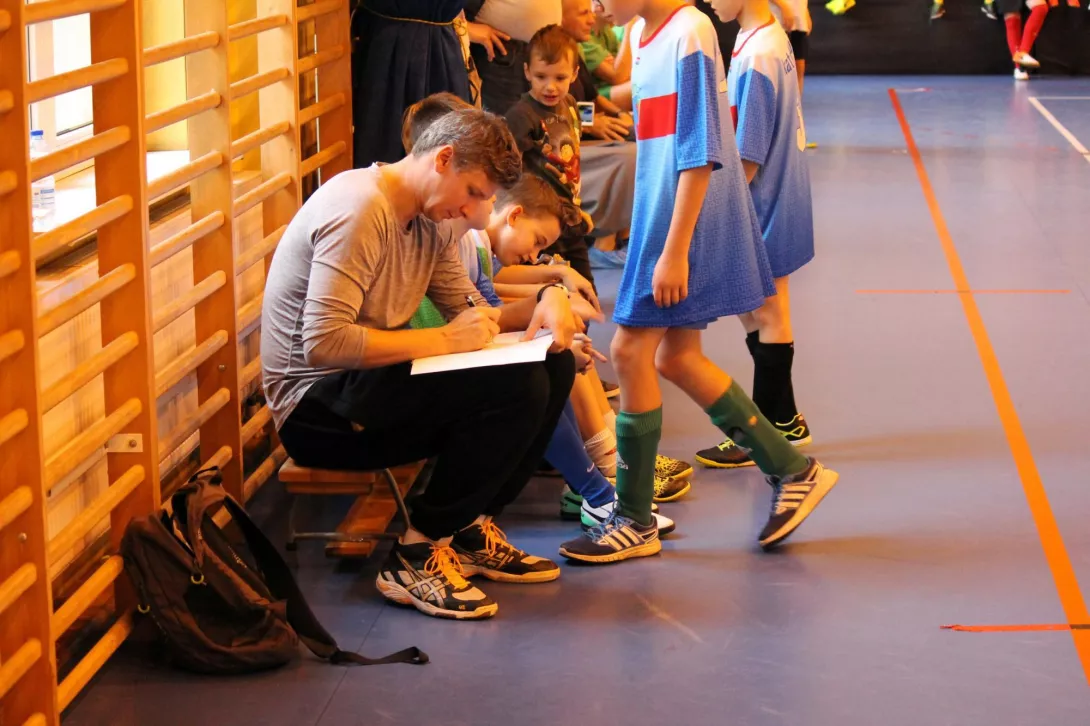 Turniej Futsalu "Gramy dla Jana Pawła II" w obiektywie Jana Michniewicza