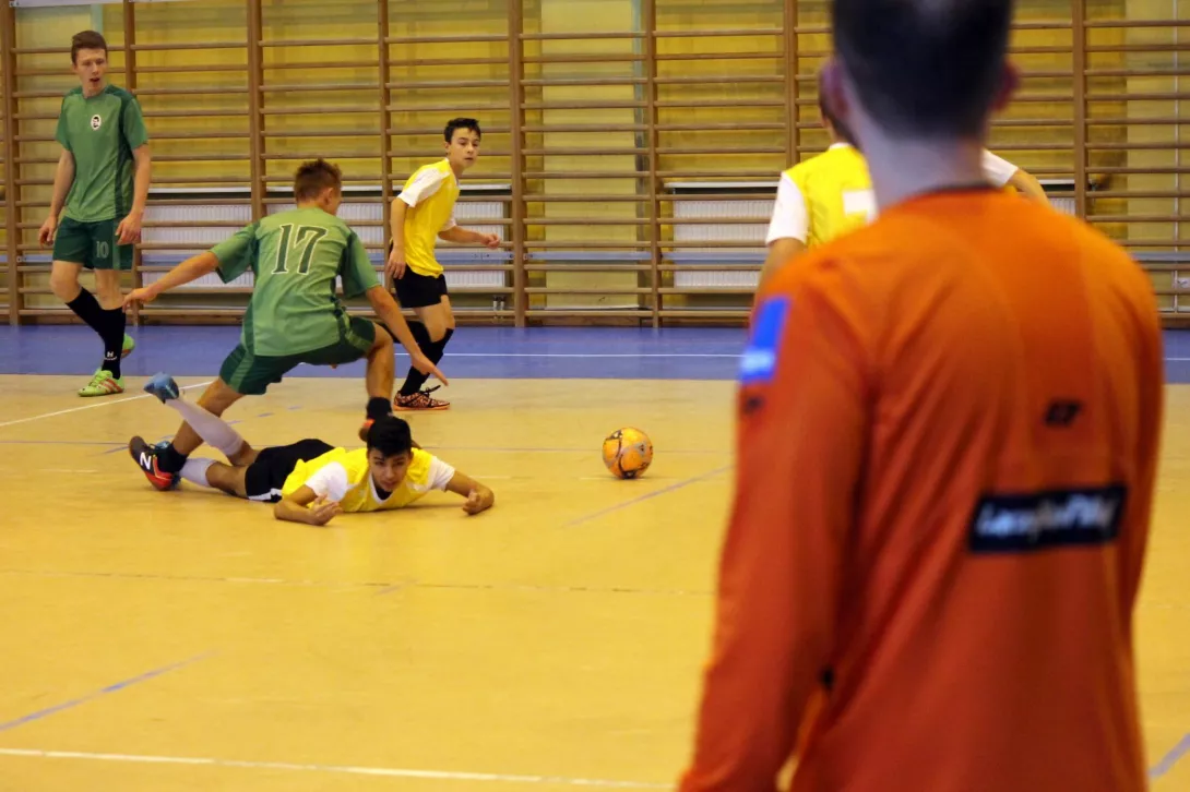 Turniej Futsalu "Gramy dla Jana Pawła II" w obiektywie Jana Michniewicza