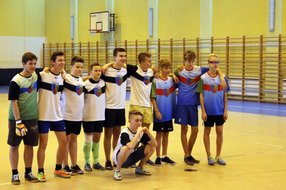 Turniej Futsalu "Gramy dla Jana Pawła II" w obiektywie Jana Michniewicza