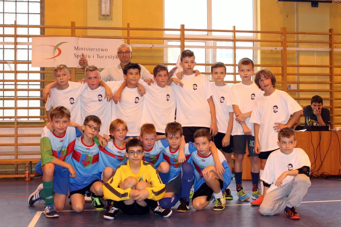 Turniej Futsalu "Gramy dla Jana Pawła II" w obiektywie Jana Michniewicza