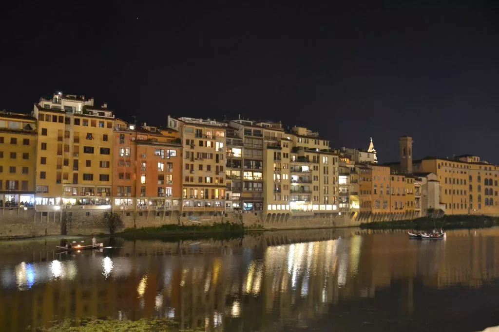 Florencja nocą