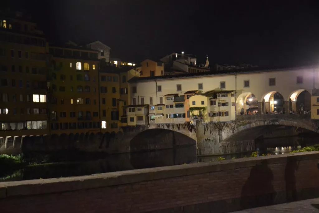 Florencja nocą