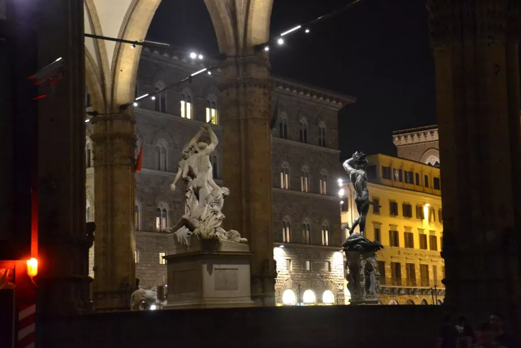 Florencja nocą