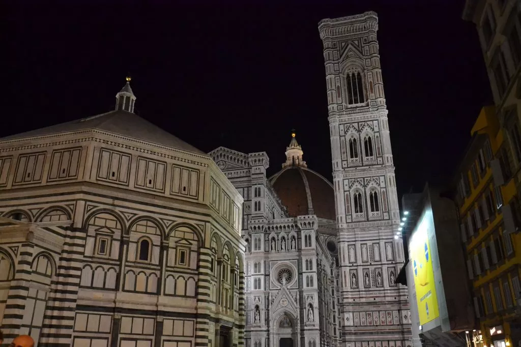 Florencja nocą