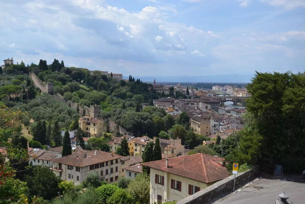 spacer po Florencji