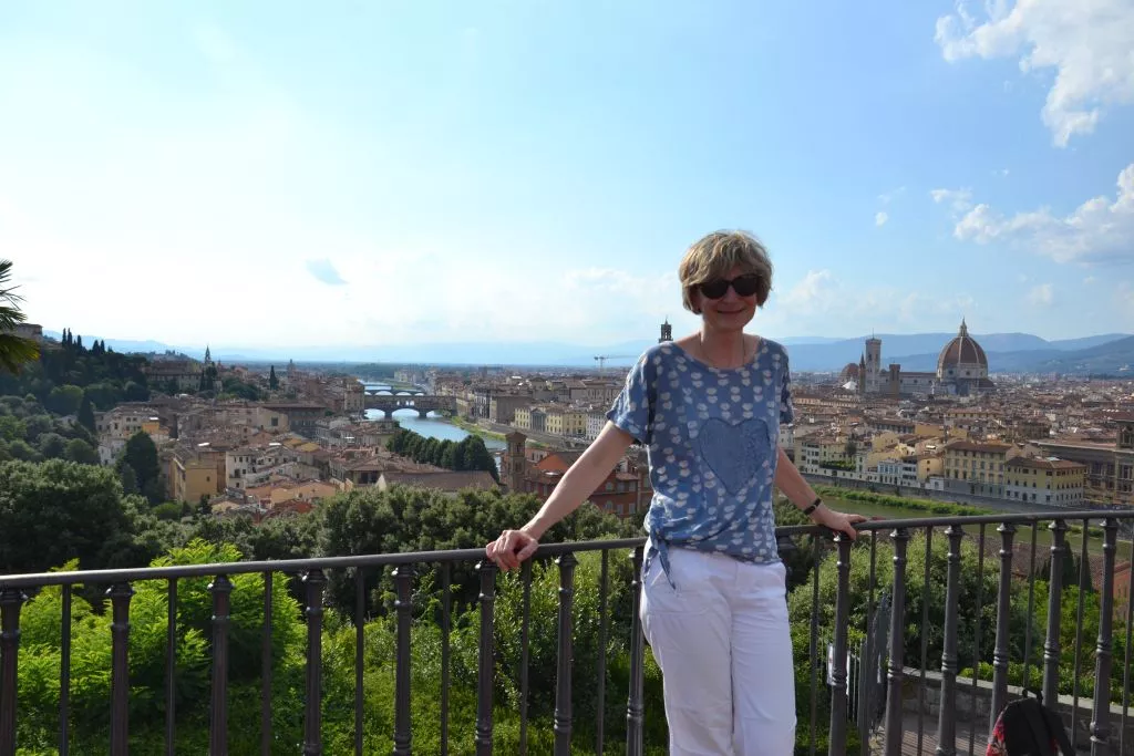 spacer po Florencji