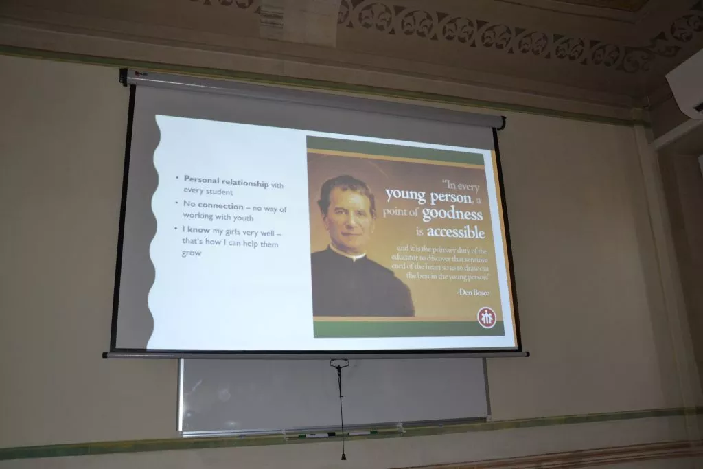 prezentacja nauczycielki ze Słowenii