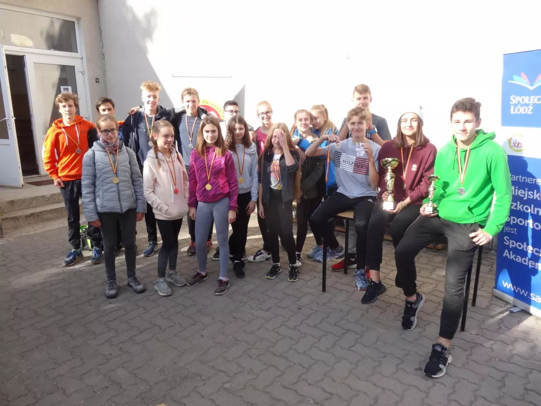 Mistrzostwa Łodzi w sztafetowych biegach przełajowych