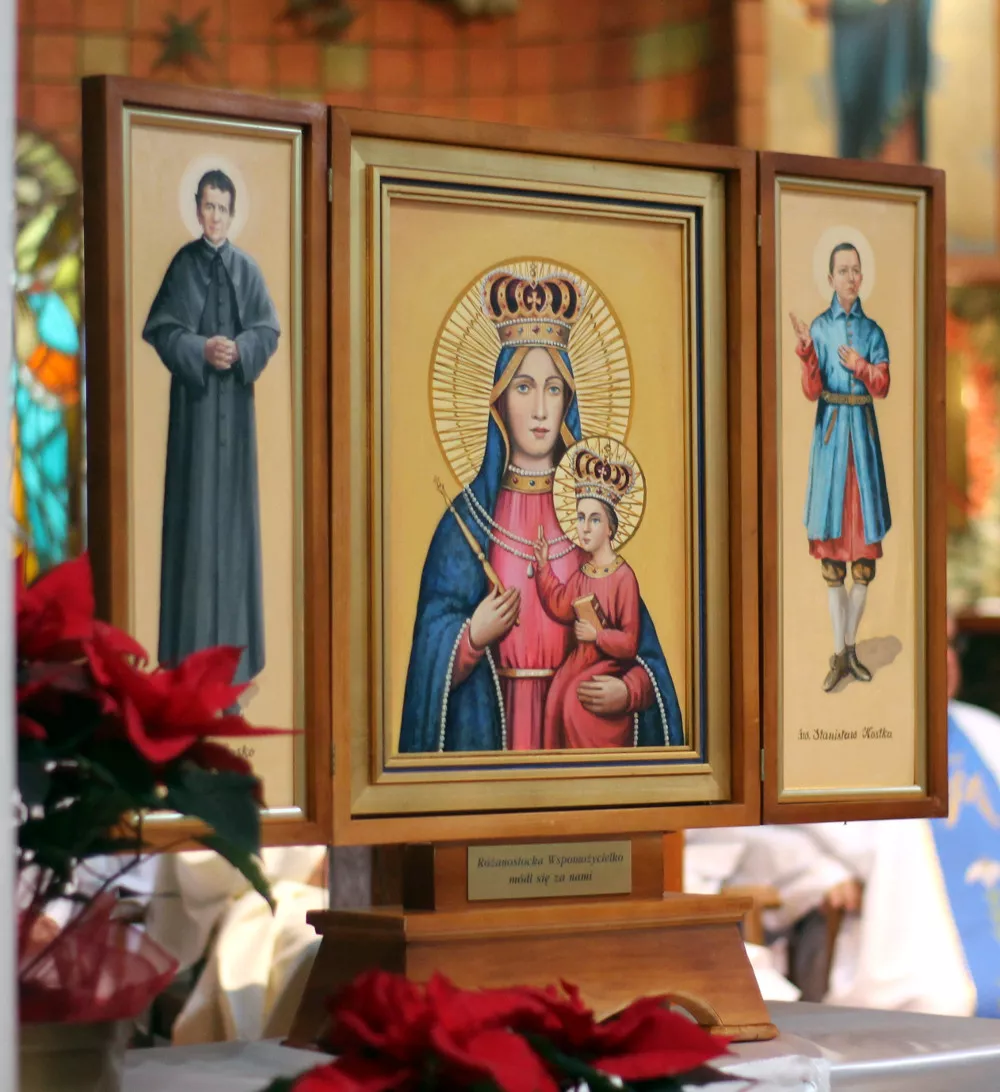 Wizerunek Matki Bożej Różanostockiej. (fot. Mateusz Ociński)