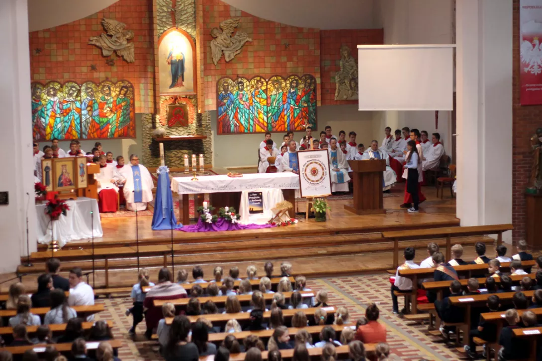 Msza św. (fot. Mateusz Ociński)