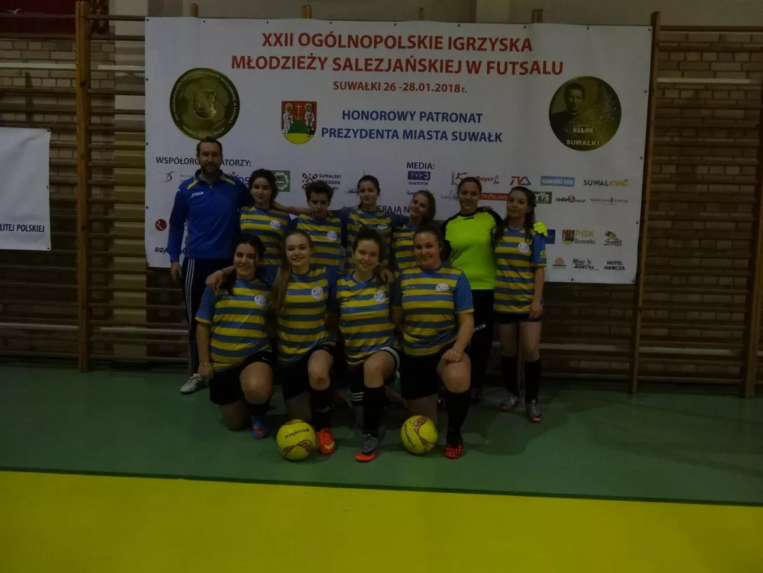 XXII Ogólnopolskie Igrzyska Młodzieży Salezjańskiej w Futsalu - Suwałki 2018