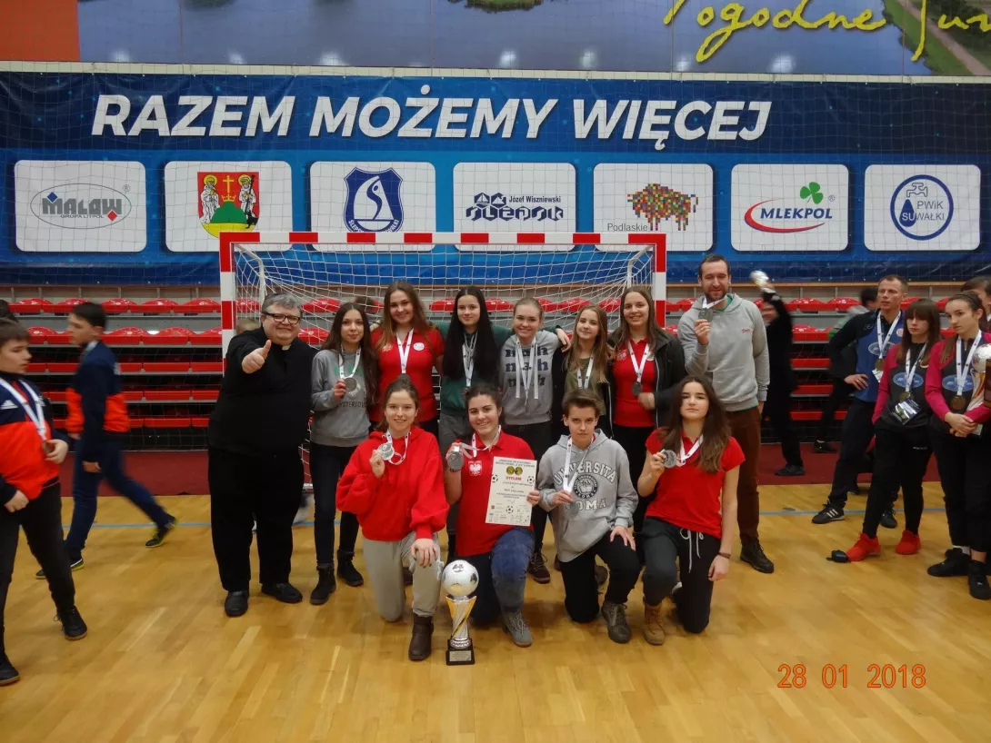 XXII Ogólnopolskie Igrzyska Młodzieży Salezjańskiej w Futsalu - Suwałki 2018