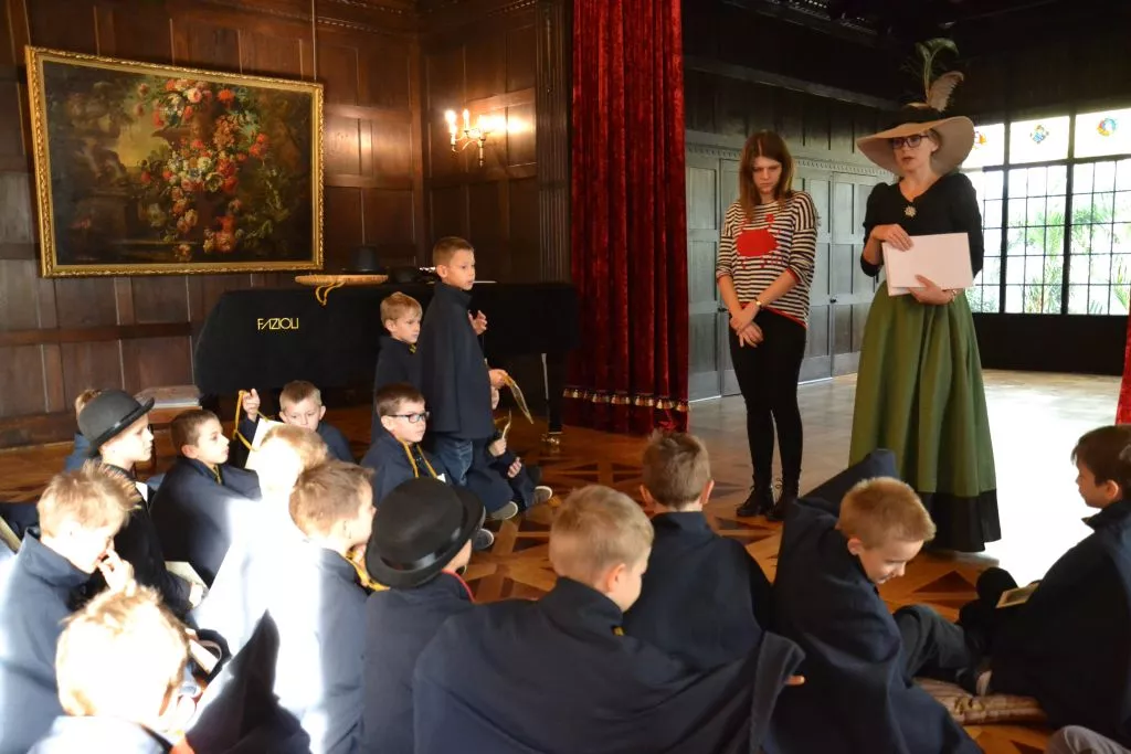 2 SSP w Pałacu Herbsta